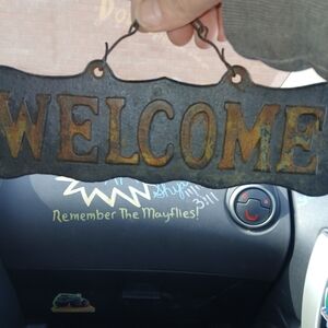 Rustic Welcome Sign
